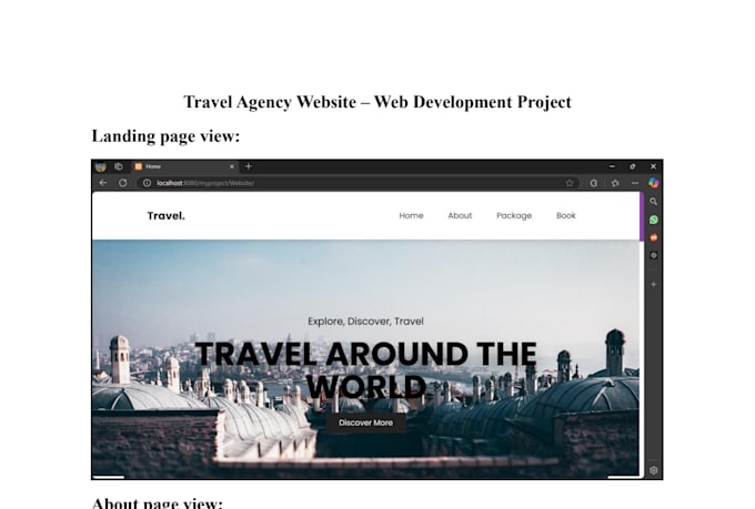 develop responsive websites using HTML CSS javascript